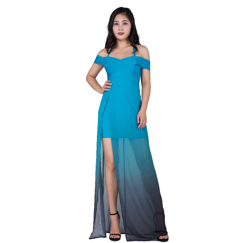 Flash Fade Chiffon Bandage Skirt